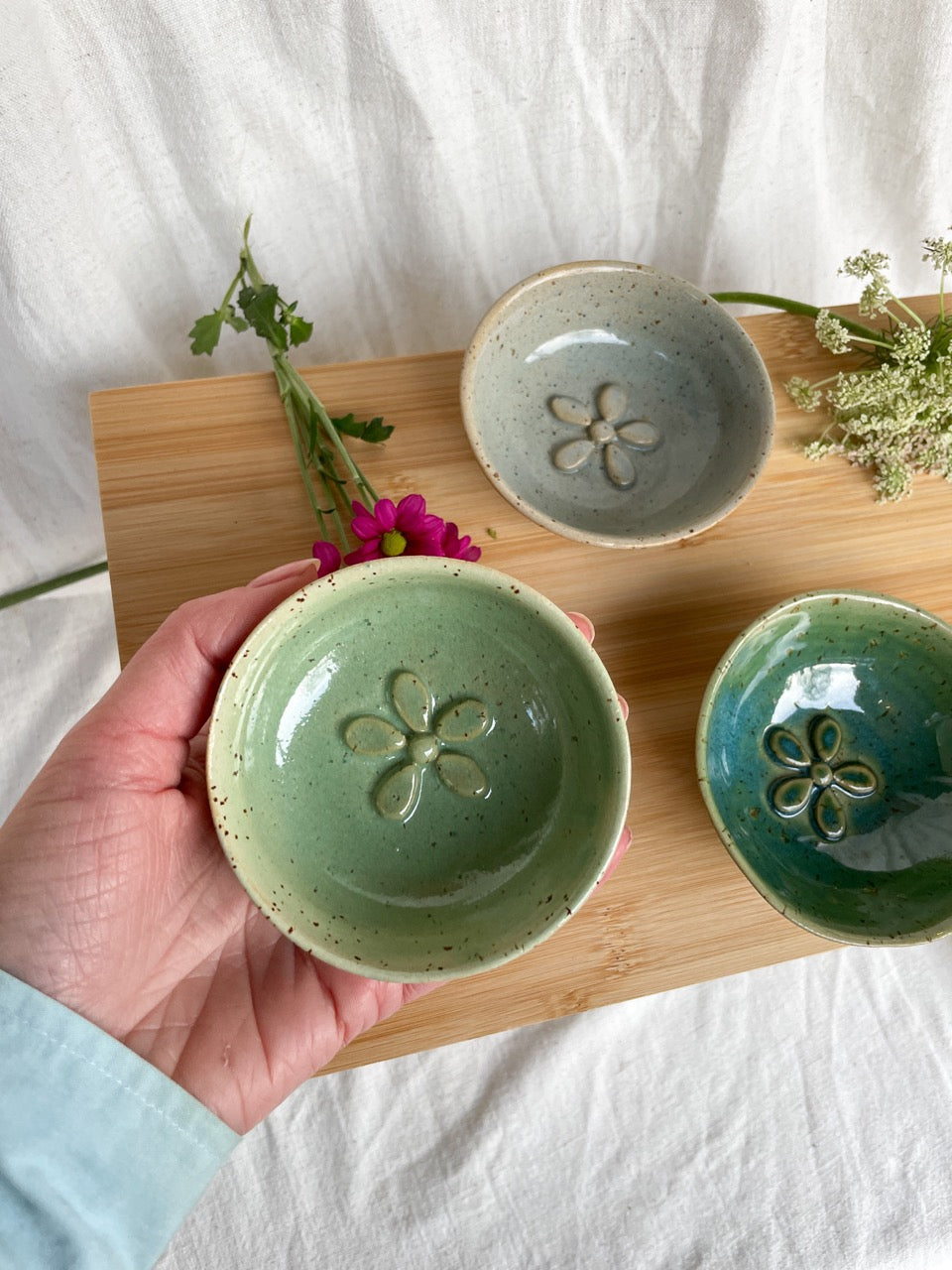 Teeny Tiny Flower Bowl