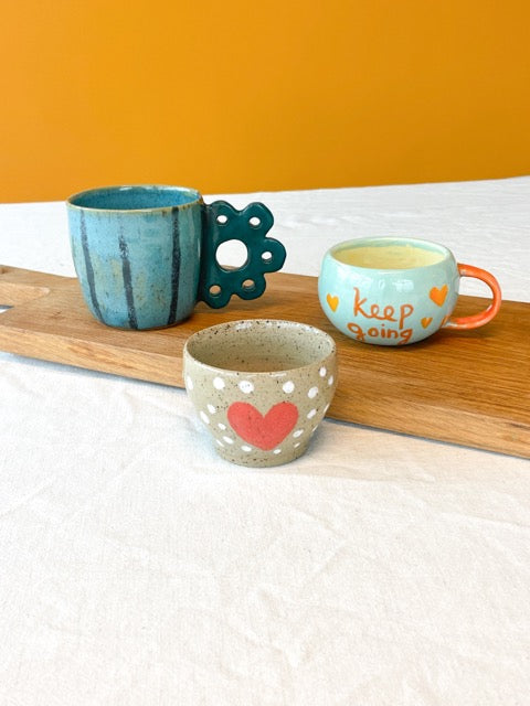 Clay & Glaze - Create your own ceramic 'ME TIME' mug (2 sessions)